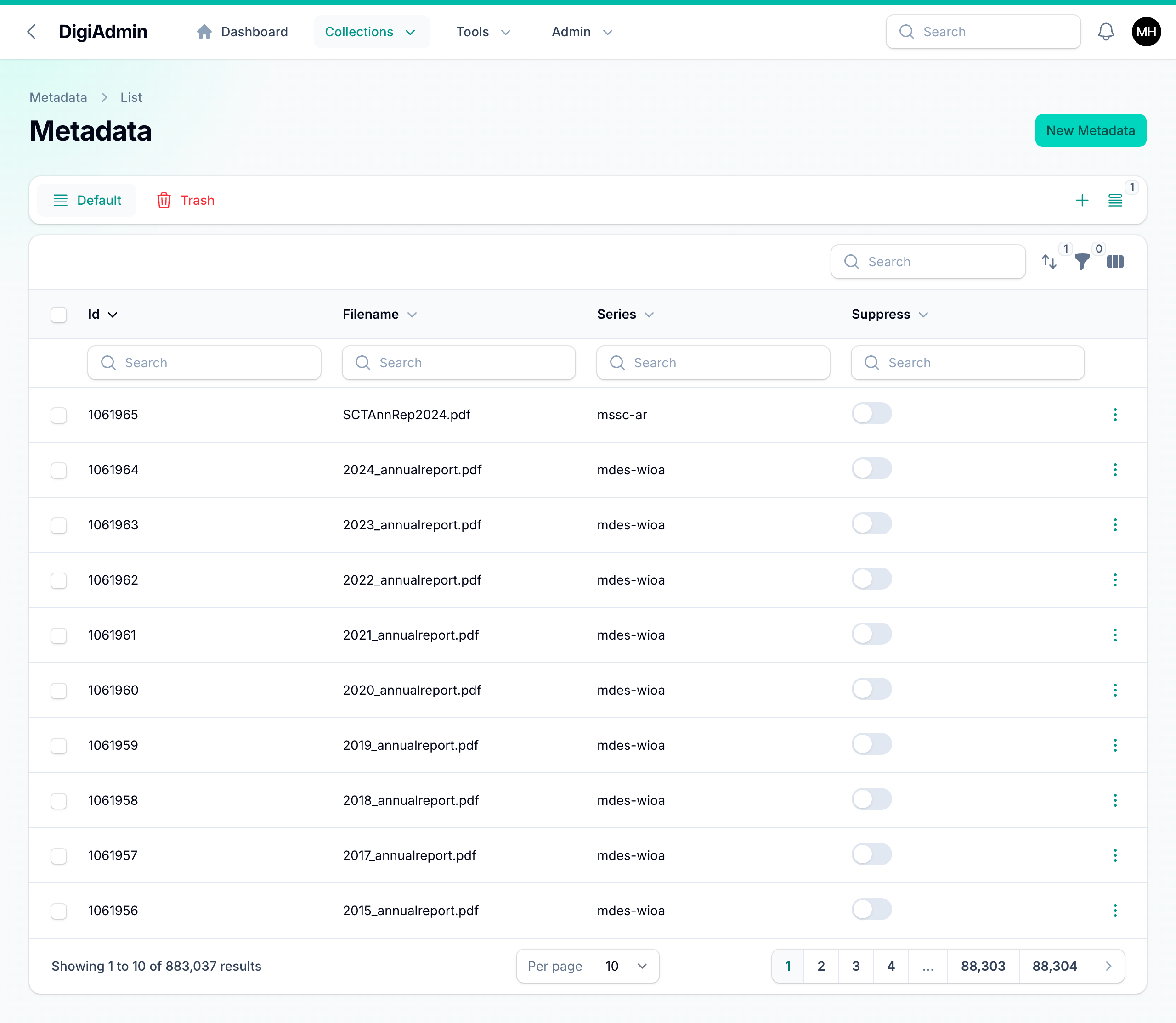 DigiAdmin screenshot